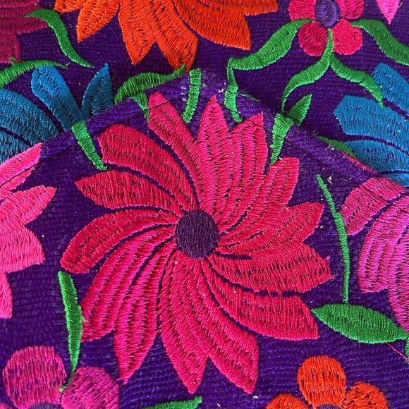 Handmade Mexican Artisan Envelope Clutch/ Shoulder bag - Picture 8 of 9